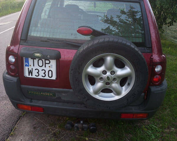 Червоний Ленд Ровер Freelander, об'ємом двигуна 2 л та пробігом 160 тис. км за 3800 $, фото 1 на Automoto.ua