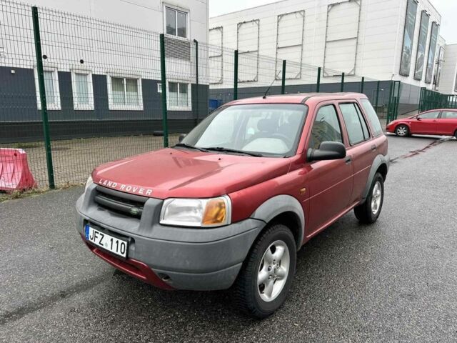 Червоний Ленд Ровер Freelander, об'ємом двигуна 2 л та пробігом 290 тис. км за 2500 $, фото 1 на Automoto.ua