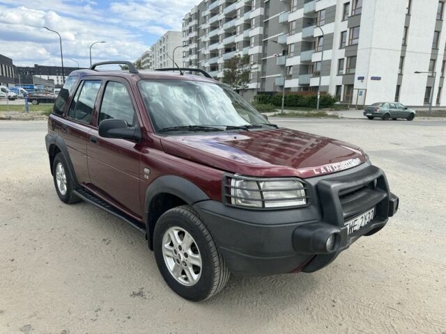 Червоний Ленд Ровер Freelander, об'ємом двигуна 2 л та пробігом 258 тис. км за 3300 $, фото 1 на Automoto.ua