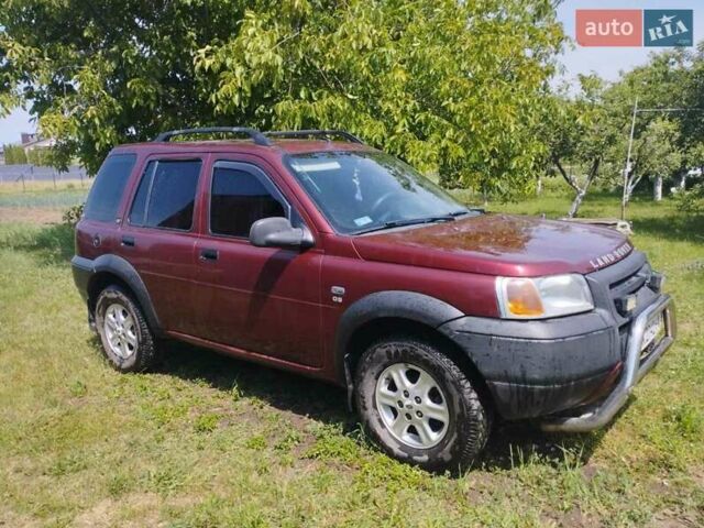 Червоний Ленд Ровер Freelander, об'ємом двигуна 1.95 л та пробігом 250 тис. км за 5200 $, фото 1 на Automoto.ua