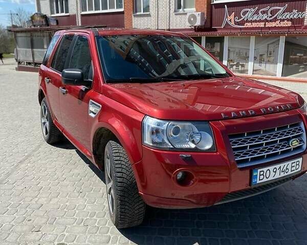 Червоний Ленд Ровер Freelander, об'ємом двигуна 2.18 л та пробігом 220 тис. км за 12100 $, фото 1 на Automoto.ua