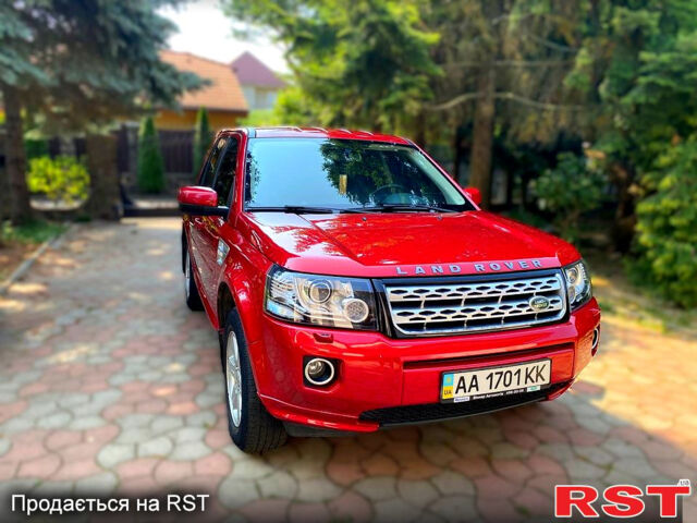 Красный Ленд Ровер Фрилендер, объемом двигателя 2.2 л и пробегом 125 тыс. км за 17500 $, фото 1 на Automoto.ua