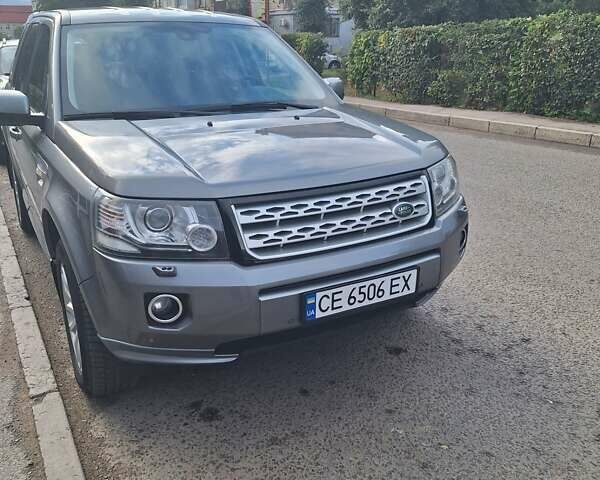 Ленд Ровер Freelander 2013 у Чернівцях на Automoto.ua Сірий Ленд Ровер Freelander, об'ємом двигуна 2.18 л та пробігом 275 тис. км за 14900 $, фото 1 на Automoto.ua