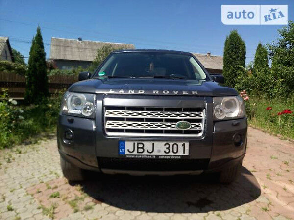 Сірий Ленд Ровер Freelander, об'ємом двигуна 2.2 л та пробігом 200 тис. км за 9500 $, фото 1 на Automoto.ua