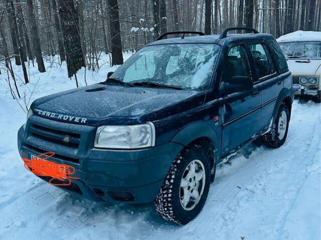 Синій Ленд Ровер Freelander, об'ємом двигуна 2 л та пробігом 156 тис. км за 4000 $, фото 1 на Automoto.ua