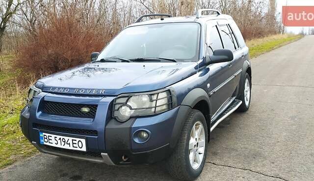 Синій Ленд Ровер Freelander, об'ємом двигуна 2 л та пробігом 235 тис. км за 7400 $, фото 1 на Automoto.ua