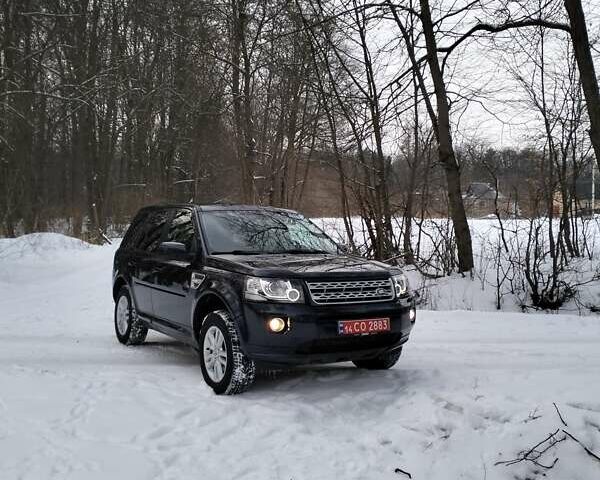 Синий Ленд Ровер Фрилендер, объемом двигателя 2.2 л и пробегом 233 тыс. км за 14300 $, фото 1 на Automoto.ua