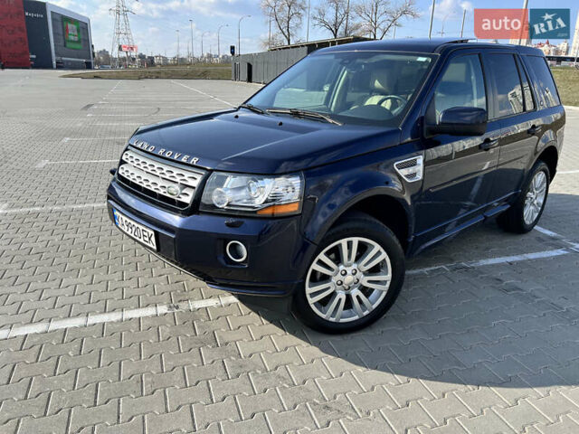 Синий Ленд Ровер Фрилендер, объемом двигателя 2 л и пробегом 79 тыс. км за 16074 $, фото 1 на Automoto.ua