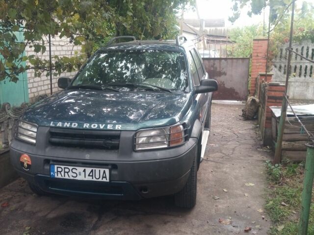 Зелений Ленд Ровер Freelander, об'ємом двигуна 2 л та пробігом 186 тис. км за 1568 $, фото 1 на Automoto.ua
