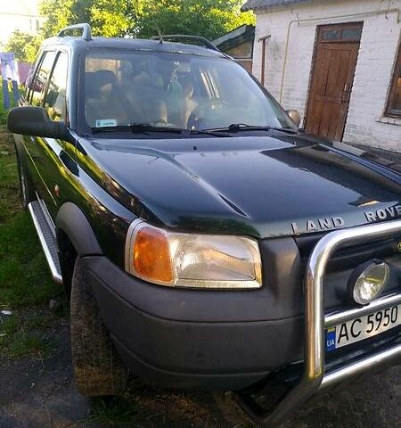 Зелений Ленд Ровер Freelander, об'ємом двигуна 2 л та пробігом 260 тис. км за 5000 $, фото 1 на Automoto.ua