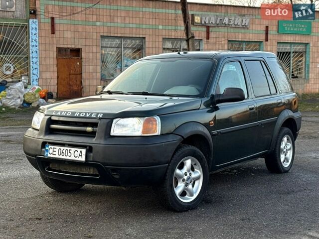 Зелений Ленд Ровер Freelander, об'ємом двигуна 2 л та пробігом 437 тис. км за 4300 $, фото 1 на Automoto.ua