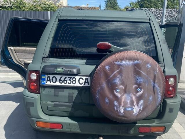Зелений Ленд Ровер Freelander, об'ємом двигуна 2 л та пробігом 270 тис. км за 3567 $, фото 1 на Automoto.ua