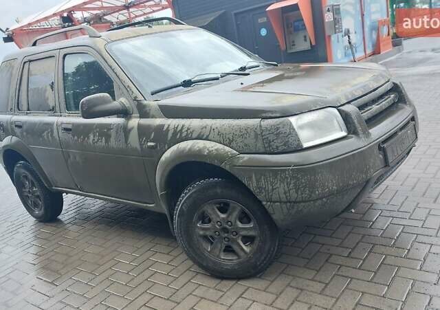 Зелений Ленд Ровер Freelander, об'ємом двигуна 2 л та пробігом 309 тис. км за 4000 $, фото 1 на Automoto.ua