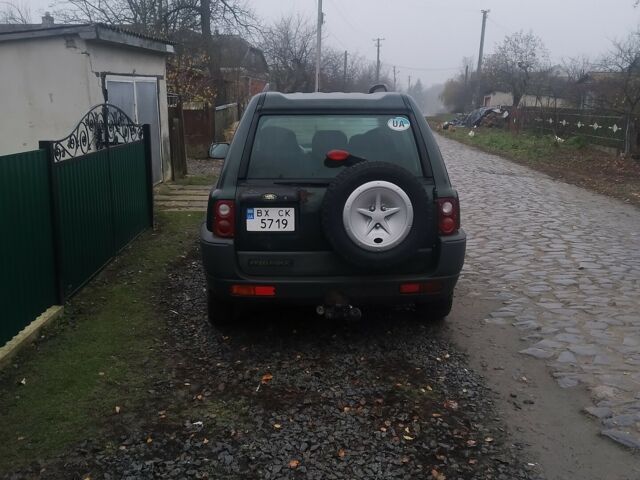 Зелений Ленд Ровер Freelander, об'ємом двигуна 1.8 л та пробігом 200 тис. км за 4000 $, фото 1 на Automoto.ua