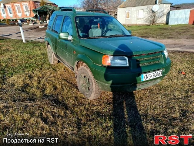 Зелений Ленд Ровер Freelander, об'ємом двигуна 2 л та пробігом 500 тис. км за 2600 $, фото 1 на Automoto.ua