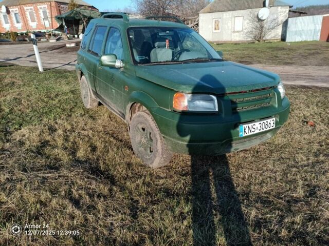 Зелений Ленд Ровер Freelander, об'ємом двигуна 2 л та пробігом 2 тис. км за 2600 $, фото 1 на Automoto.ua