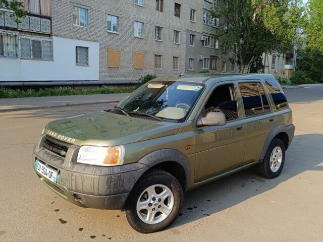 Зелений Ленд Ровер Freelander, об'ємом двигуна 2 л та пробігом 245 тис. км за 3600 $, фото 1 на Automoto.ua