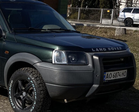 Зелений Ленд Ровер Freelander, об'ємом двигуна 1.95 л та пробігом 412 тис. км за 5700 $, фото 1 на Automoto.ua