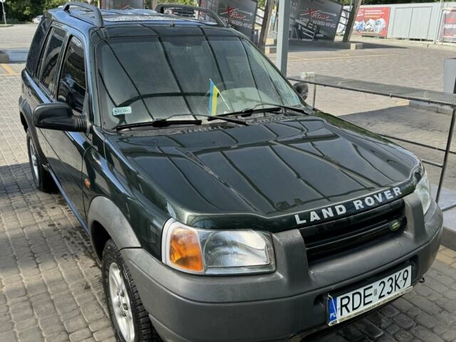 Зелений Ленд Ровер Freelander, об'ємом двигуна 2 л та пробігом 175 тис. км за 4100 $, фото 1 на Automoto.ua