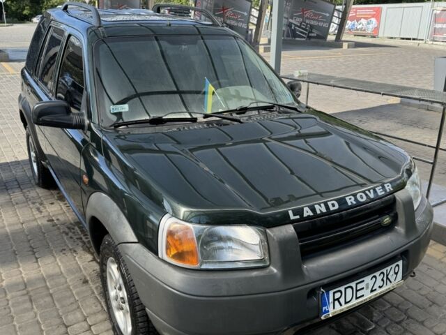 Зелений Ленд Ровер Freelander, об'ємом двигуна 2 л та пробігом 175 тис. км за 4100 $, фото 1 на Automoto.ua