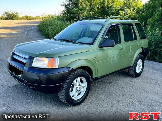 Зелений Ленд Ровер Freelander, об'ємом двигуна 2 л та пробігом 380 тис. км за 2300 $, фото 1 на Automoto.ua