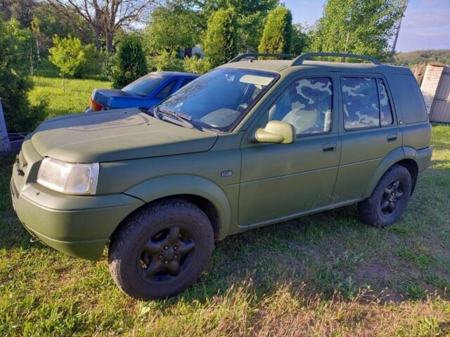 Зелений Ленд Ровер Freelander, об'ємом двигуна 2 л та пробігом 425 тис. км за 3100 $, фото 1 на Automoto.ua