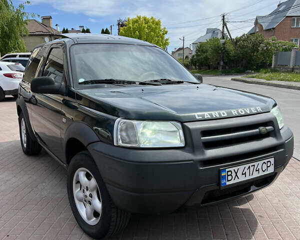 Зелений Ленд Ровер Freelander, об'ємом двигуна 1.8 л та пробігом 307 тис. км за 5500 $, фото 1 на Automoto.ua