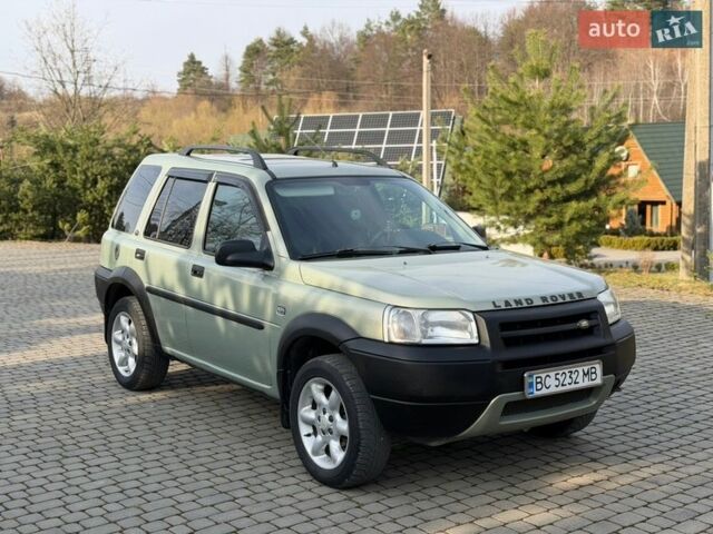 Зелений Ленд Ровер Freelander, об'ємом двигуна 2 л та пробігом 197 тис. км за 5500 $, фото 1 на Automoto.ua