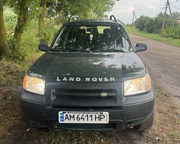 Зелений Ленд Ровер Freelander, об'ємом двигуна 2 л та пробігом 250 тис. км за 5300 $, фото 1 на Automoto.ua