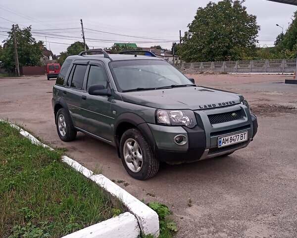 Зелений Ленд Ровер Freelander, об'ємом двигуна 1.8 л та пробігом 315 тис. км за 7400 $, фото 1 на Automoto.ua