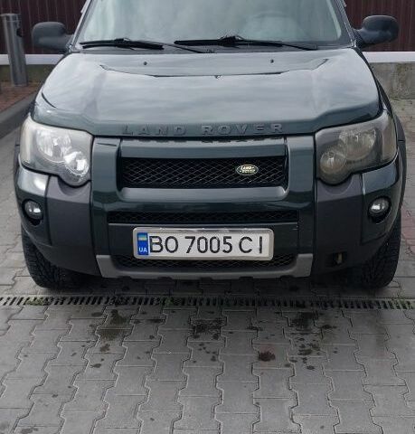 Зелений Ленд Ровер Freelander, об'ємом двигуна 2 л та пробігом 288 тис. км за 7200 $, фото 1 на Automoto.ua