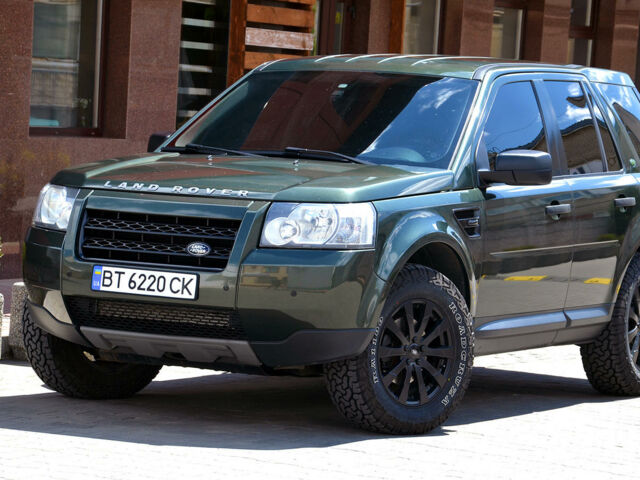 Зелений Ленд Ровер Freelander, об'ємом двигуна 2.2 л та пробігом 120 тис. км за 11800 $, фото 1 на Automoto.ua