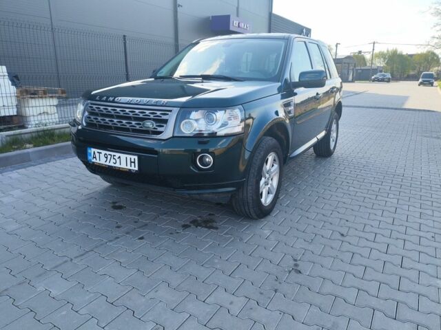 Зеленый Ленд Ровер Фрилендер, объемом двигателя 2.2 л и пробегом 240 тыс. км за 15500 $, фото 1 на Automoto.ua