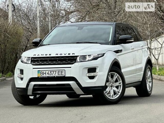 Белый Ленд Ровер Рендж Ровер Эвок, объемом двигателя 2.2 л и пробегом 40 тыс. км за 22500 $, фото 1 на Automoto.ua