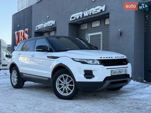 Білий Ленд Ровер Рендж Ровер Евок, об'ємом двигуна 2.18 л та пробігом 198 тис. км за 16500 $, фото 1 на Automoto.ua