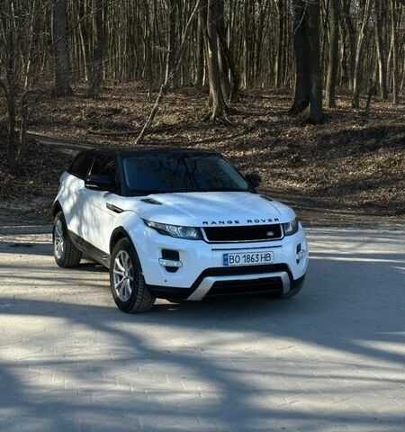 Белый Ленд Ровер Рендж Ровер Эвок, объемом двигателя 2 л и пробегом 179 тыс. км за 12700 $, фото 1 на Automoto.ua