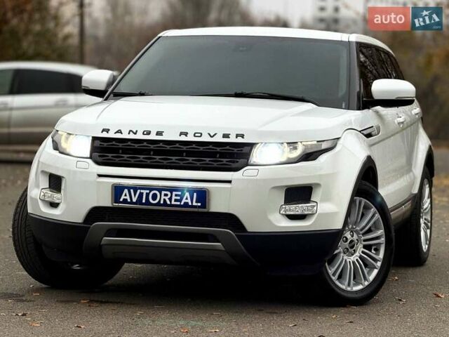 Білий Ленд Ровер Рендж Ровер Евок, об'ємом двигуна 2 л та пробігом 125 тис. км за 14800 $, фото 1 на Automoto.ua