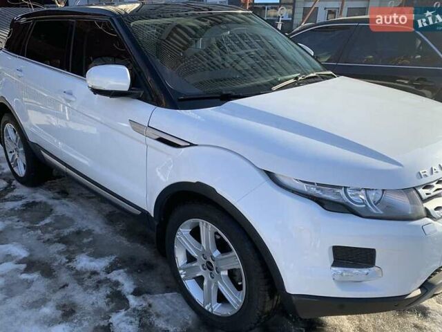 Білий Ленд Ровер Рендж Ровер Евок, об'ємом двигуна 2.18 л та пробігом 130 тис. км за 17999 $, фото 1 на Automoto.ua