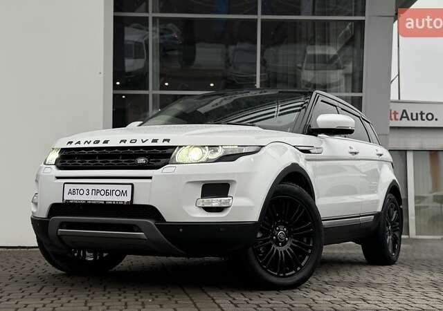 Білий Ленд Ровер Рендж Ровер Евок, об'ємом двигуна 2 л та пробігом 231 тис. км за 16990 $, фото 1 на Automoto.ua