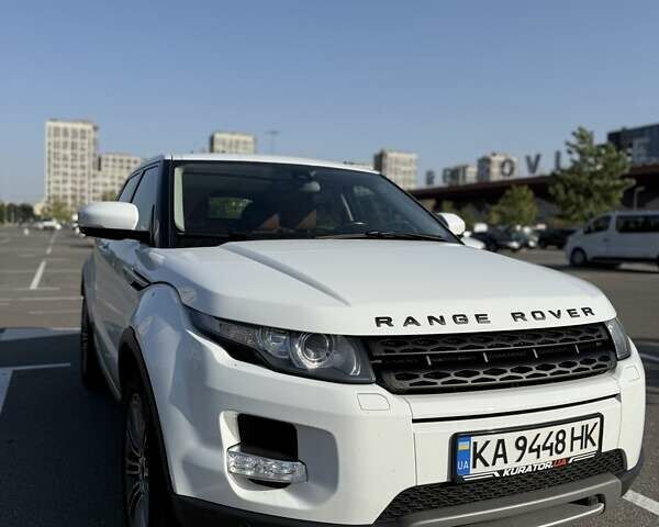 Білий Ленд Ровер Рендж Ровер Евок, об'ємом двигуна 2.18 л та пробігом 162 тис. км за 21500 $, фото 1 на Automoto.ua