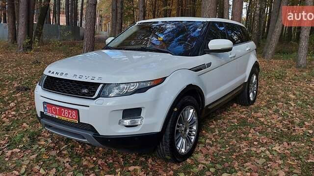 Білий Ленд Ровер Рендж Ровер Евок, об'ємом двигуна 2 л та пробігом 228 тис. км за 13300 $, фото 1 на Automoto.ua