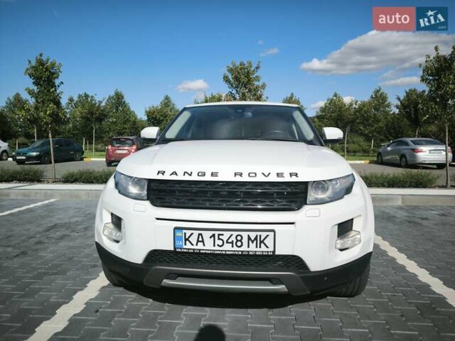Ленд Ровер Рендж Ровер Евок 2012 у Києві на Automoto.ua Білий Ленд Ровер Рендж Ровер Евок, об'ємом двигуна 2 л та пробігом 155 тис. км за 15750 $, фото 1 на Automoto.ua