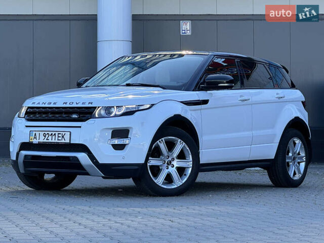 Ленд Ровер Рендж Ровер Эвок 2013 в Киеве на Automoto.ua Белый Ленд Ровер Рендж Ровер Эвок, объемом двигателя 2.18 л и пробегом 124 тыс. км за 18500 $, фото 1 на Automoto.ua