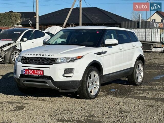 Білий Ленд Ровер Рендж Ровер Евок, об'ємом двигуна 2 л та пробігом 186 тис. км за 10500 $, фото 1 на Automoto.ua