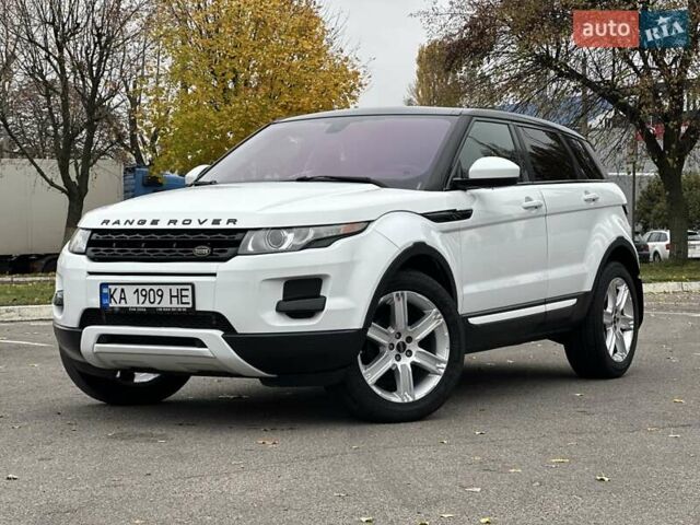 Белый Ленд Ровер Рендж Ровер Эвок, объемом двигателя 2 л и пробегом 178 тыс. км за 13900 $, фото 1 на Automoto.ua