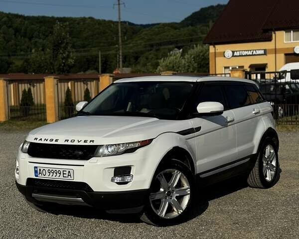 Білий Ленд Ровер Рендж Ровер Евок, об'ємом двигуна 2 л та пробігом 240 тис. км за 15500 $, фото 1 на Automoto.ua