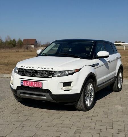 Білий Ленд Ровер Рендж Ровер Евок, об'ємом двигуна 2 л та пробігом 179 тис. км за 11900 $, фото 1 на Automoto.ua