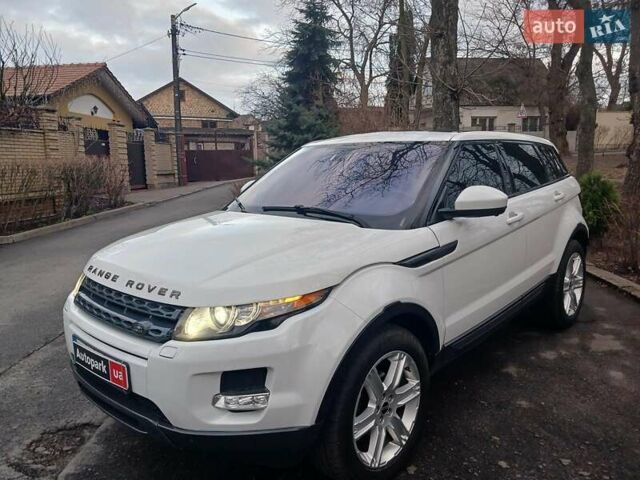 Білий Ленд Ровер Рендж Ровер Евок, об'ємом двигуна 2 л та пробігом 128 тис. км за 16990 $, фото 1 на Automoto.ua