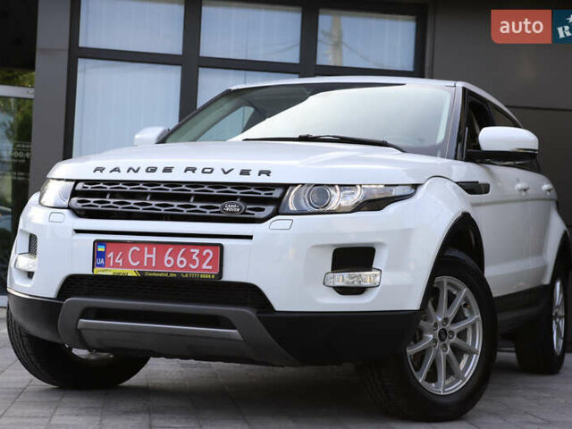 Білий Ленд Ровер Рендж Ровер Евок, об'ємом двигуна 2.18 л та пробігом 108 тис. км за 18999 $, фото 1 на Automoto.ua