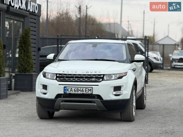 Білий Ленд Ровер Рендж Ровер Евок, об'ємом двигуна 2 л та пробігом 133 тис. км за 16500 $, фото 1 на Automoto.ua